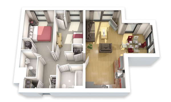 Click to view floorplans